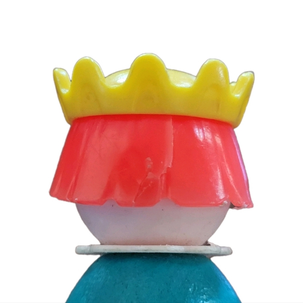 Fisher Price Little People Princess Vintage 993 Castle TURQUOISE Wood Body - Picture 3 of 10